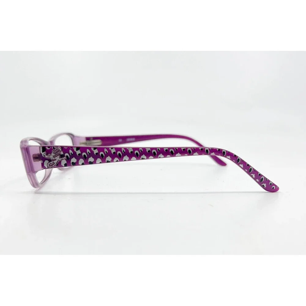 Guess Eyeglasses Women Purple GU 9054 PUR Animal Print 47-15-130 Small 31737